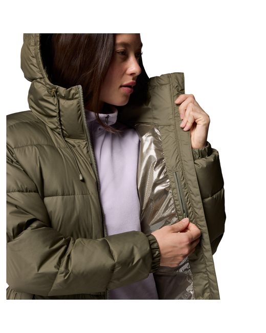 Columbia Green Pike Lake Thermal Reflective Water Repellent Insulated Puffer Jacket