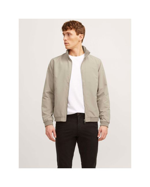 Jack & Jones Natural Rush Harrington Bomber Jacket for men