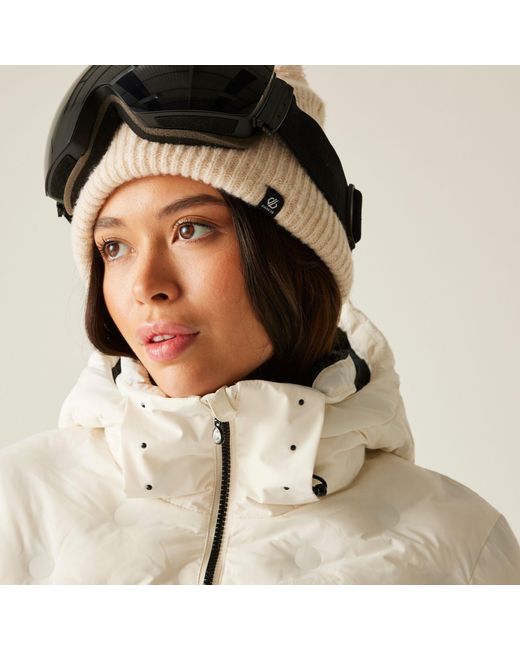 Dare 2b Natural Enfold Heat-Sealed Detachable Hood Insulated Waterproof Jacket