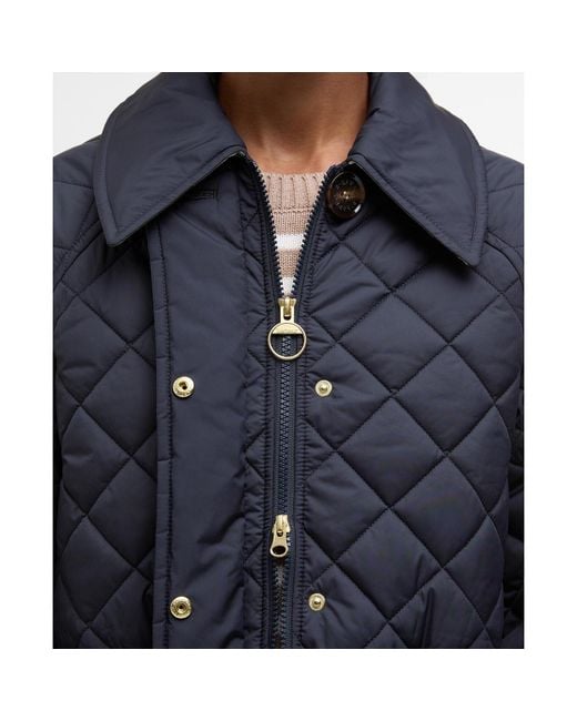 Barbour Blue Laoise Quilted Jacket