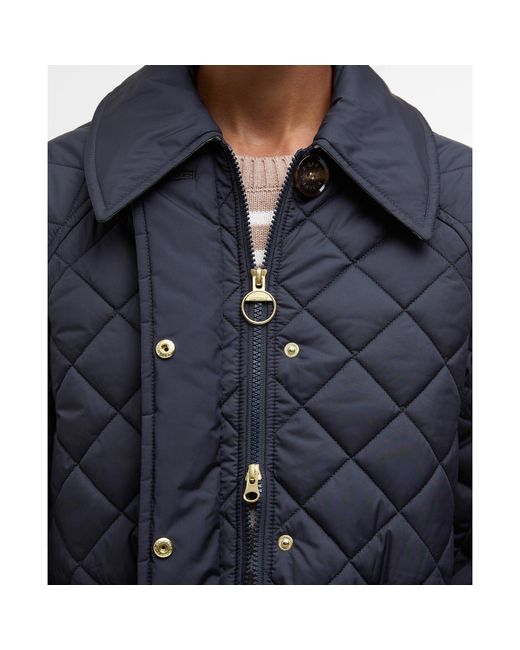 Barbour Blue Laoise Quilted Jacket