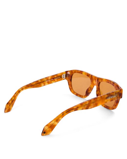 Off-White c/o Virgil Abloh Brown Providence Sun Sunglasses