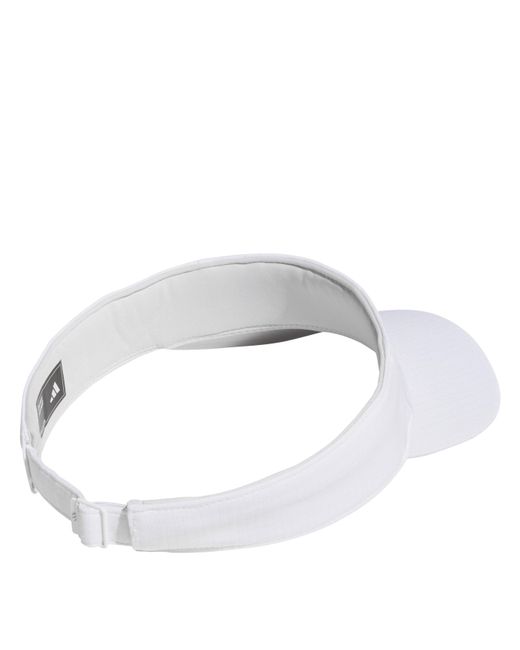 Adidas White Tour Golf Visor for men