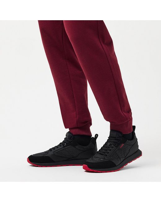 HUGO Black Icelin Runners for men