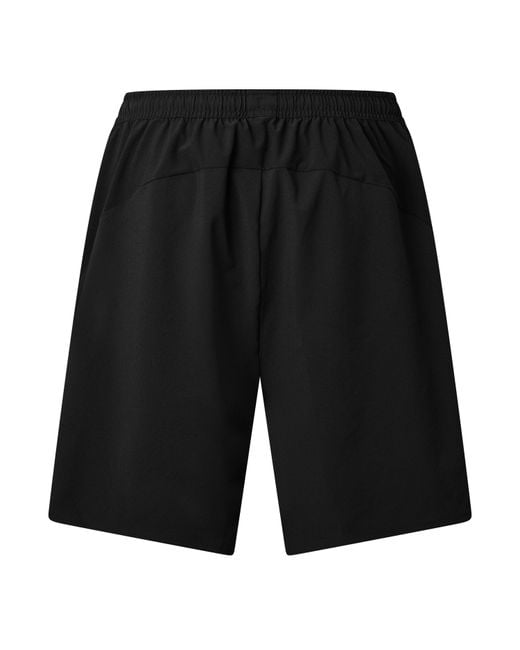 On Shoes Black Train Shorts Sn64 for men
