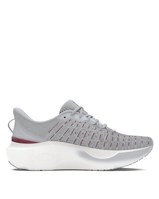 Under Armour Gray Infinite Elite Running Shoes for men