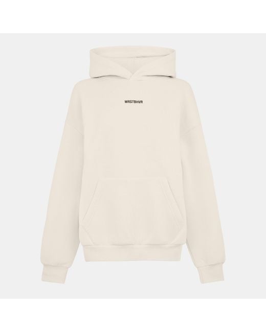 WRSTBHVR Natural Worst B Garm Pull Over Hoodie