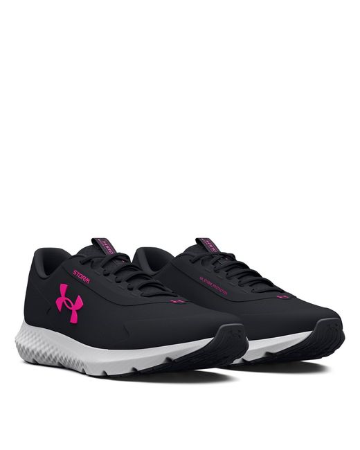 Under Armour Blue Charged Rogue Storm Entry Road Running Shoes