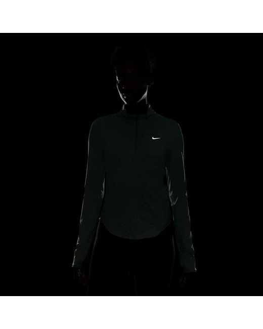 Nike Blue Swift 1/4-Zip Running Top