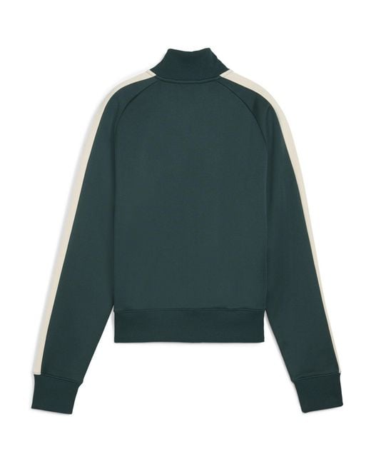 PUMA Green T7 Track Jacket