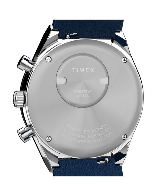 Timex Blue Water Resistant Analogue Quartz Watch for men