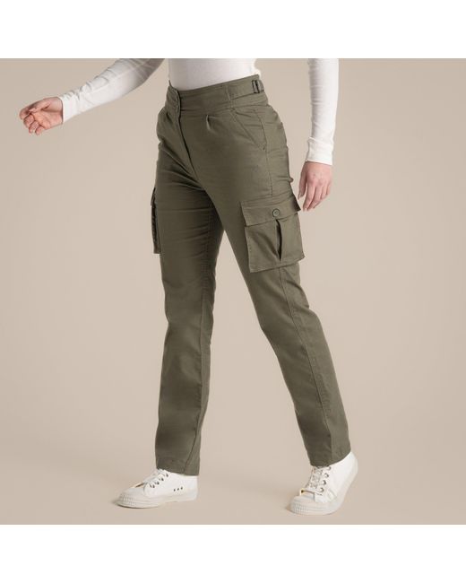 Craghoppers Green Araby Straight Leg Trousers