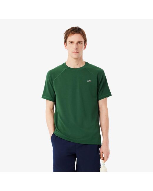 Lacoste Green Short Sleeve Performance T-Shirt for men