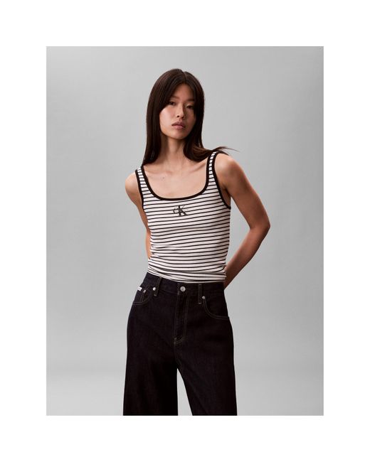 Calvin Klein Black Tank Vest