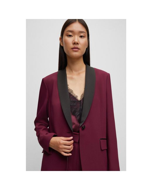 Boss Red Lightweight Half Zip Blazer