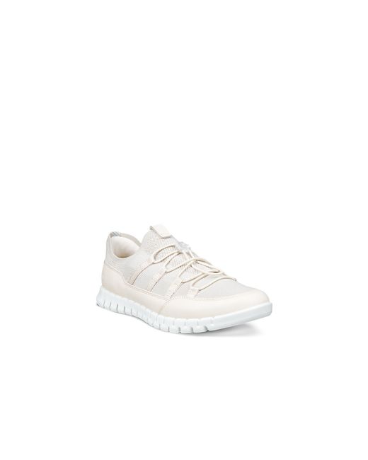 Ecco Blue Low-Top Trainers