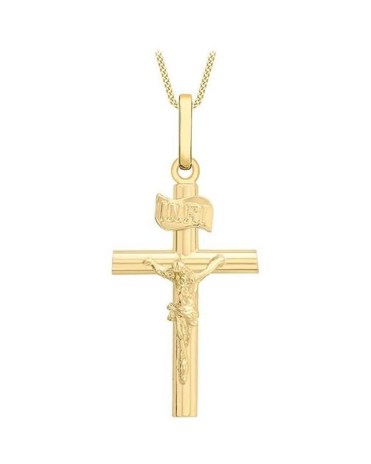Be You Metallic Small Crucifix Necklace