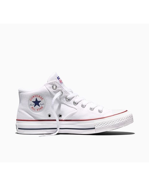 Converse White Canvas High-Top Trainers
