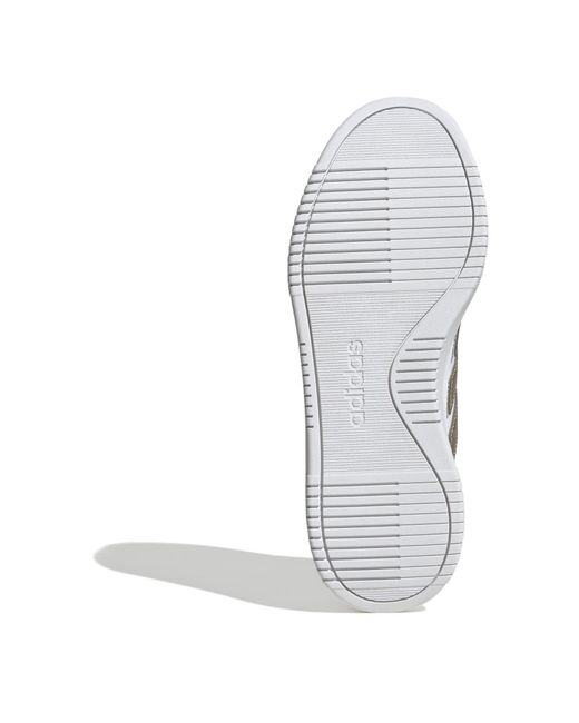 Adidas White Courtblock Trainers