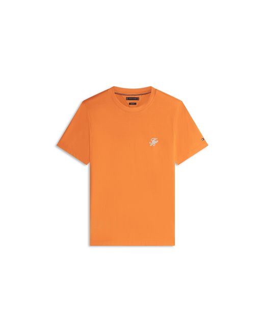 Tommy Hilfiger Orange T-Shirt for men