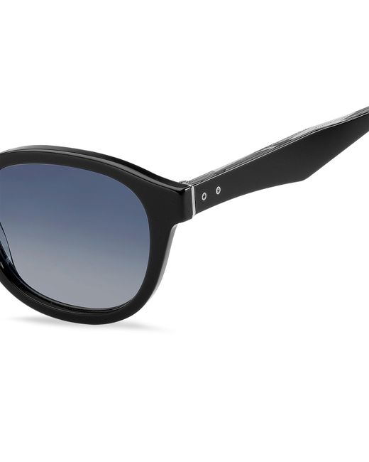 Tommy Hilfiger Blue Round Sunglasses for men