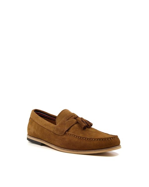 Dune Brown Bart Loafers for men