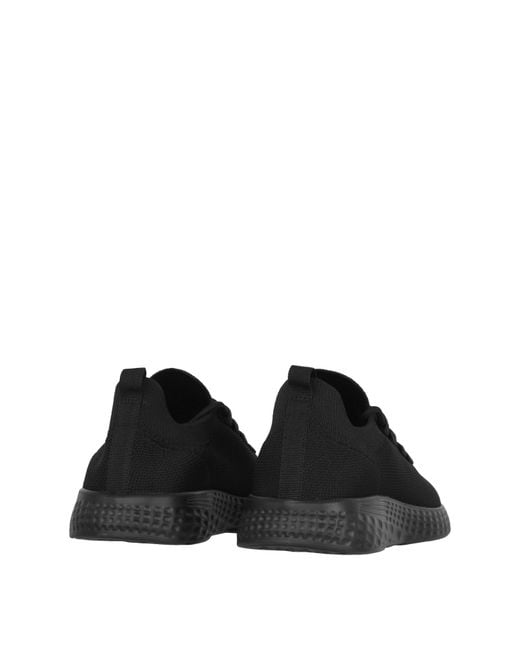 Fabric Black Santo Trainers for men