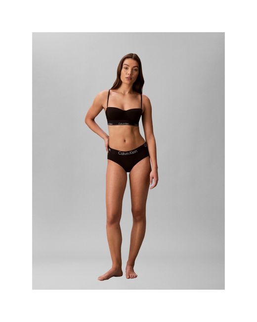 Calvin Klein Black Balcony Bra