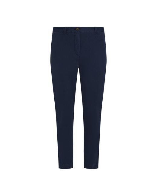 Tommy Hilfiger Blue Stretch Slim Chino