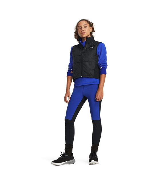 Under Armour Blue Qualifier Cold Performance Running Tights