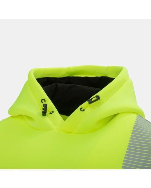 Dunlop Yellow Hi Vis Hoodie for men