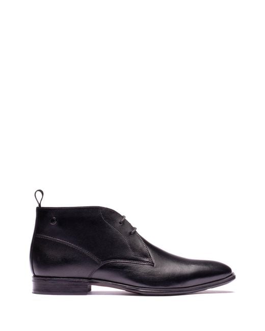 Base London Blue Archer Chukka Boot for men