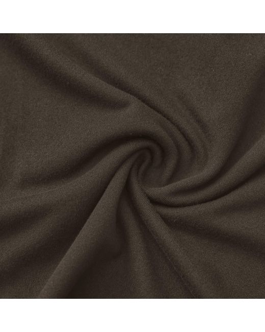 La Gear Brown Essential Pleat-Back T-Shirt