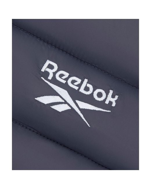 Reebok Black Water-Resistant Rain Anorak for men
