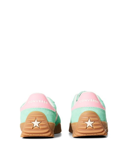 Converse Green Adults Run Star Trainer Suede Low-Top Trainers