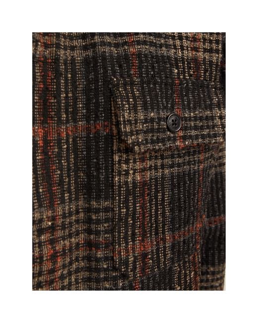 Jack & Jones Black Boucle Overshirt for men