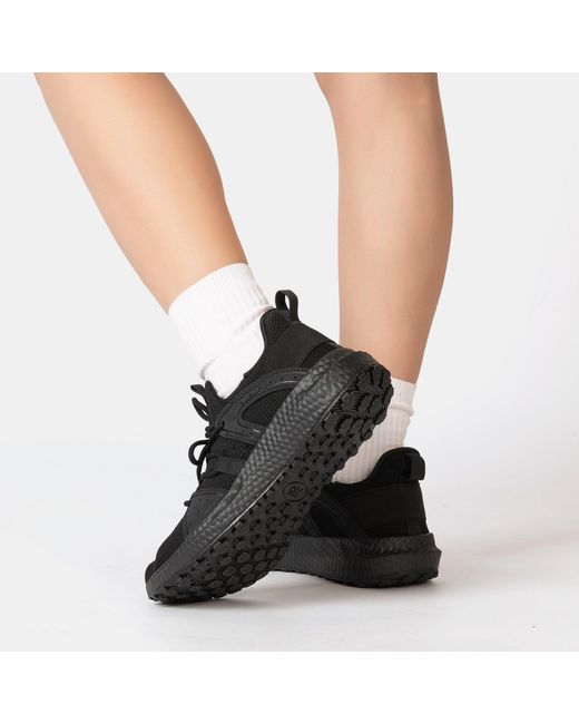 Kappa Black Bronte Ladies Trainers