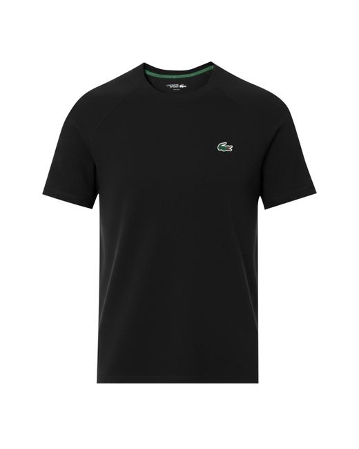 Lacoste Black Short Sleeve Performance T-Shirt for men