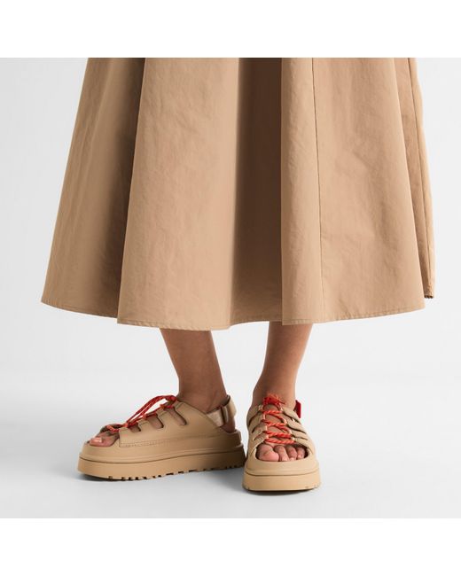 Ugg Brown Flat Sandals