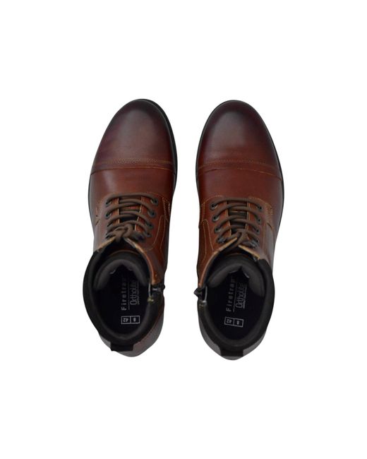 Firetrap Brown Hays Rugged Boots for men