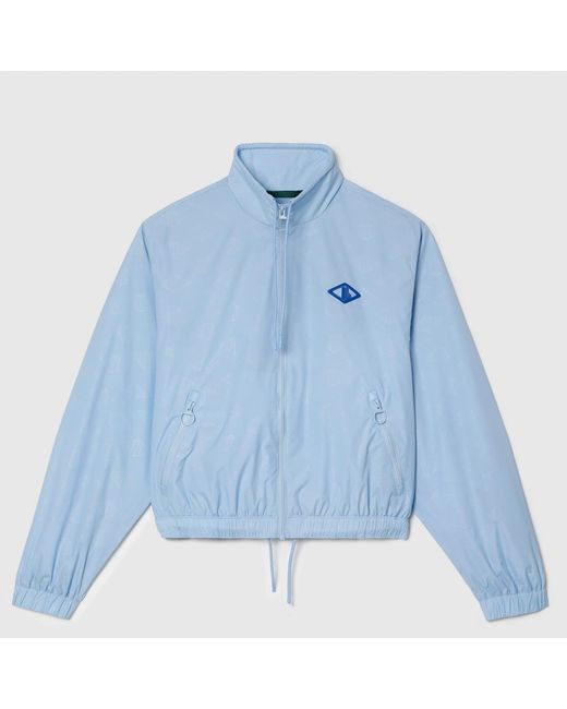 Lacoste Blue Monogram Track Jacket
