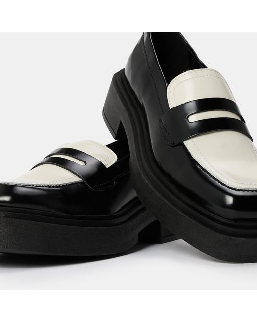 Steve Madden Black Charley Heeled Mules