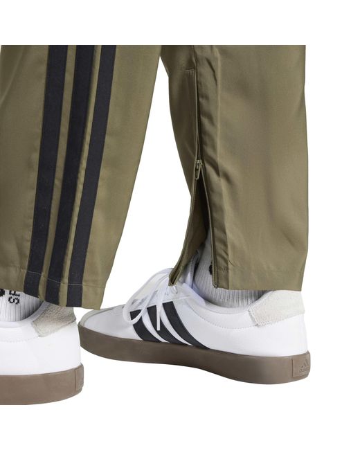 Adidas Green Stanford Woven Joggers for men