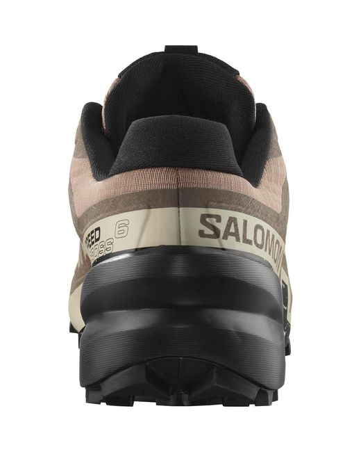 Salomon Brown Speedcross 6 Trail Running Shoes for men