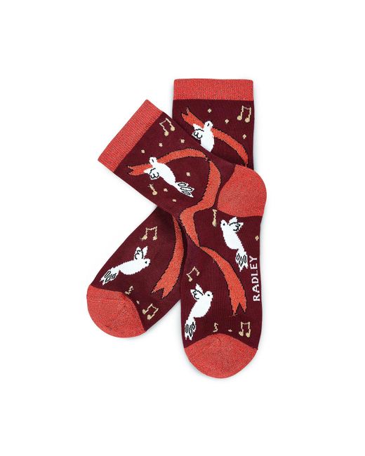 Radley Gray Check Sock Set