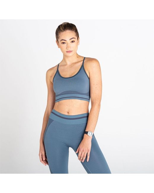Dare 2b Blue Sweat It Strap Bra