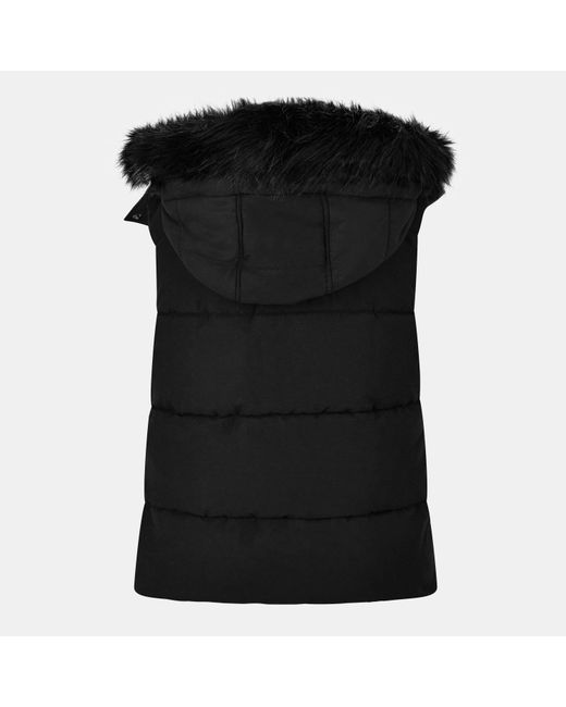 Jack Wills Black Willow Heritage Puffer Gilet