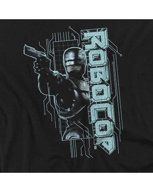 Other Black Robocop Murphy Split T Shirt for men