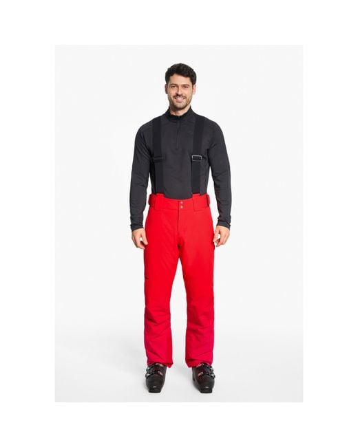 Ziener Red Taga Pnt Sn61 for men