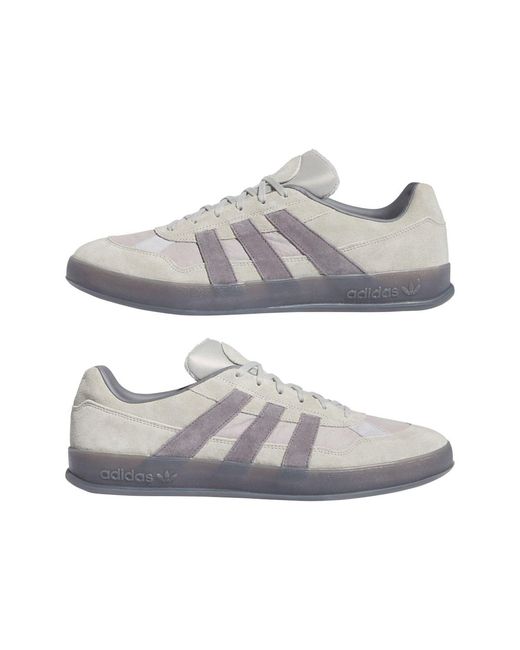 Adidas Originals Gray Aloha Super Trainers for men